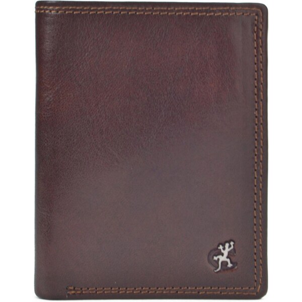 Pánska kožená peňaženka Cosset hnedá 4501 Komodo H 17715622