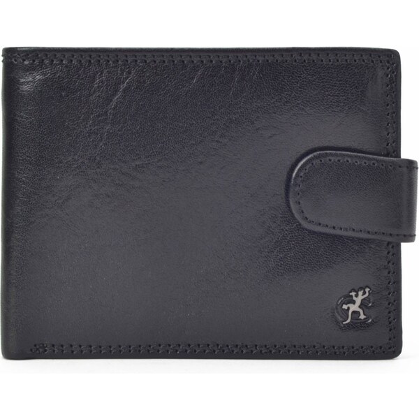 Pánska kožená peňaženka Cosset čierna 4411 Komodo C 17715653