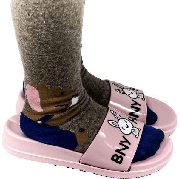 WINK Detské ružové šľapky BNY 21222740