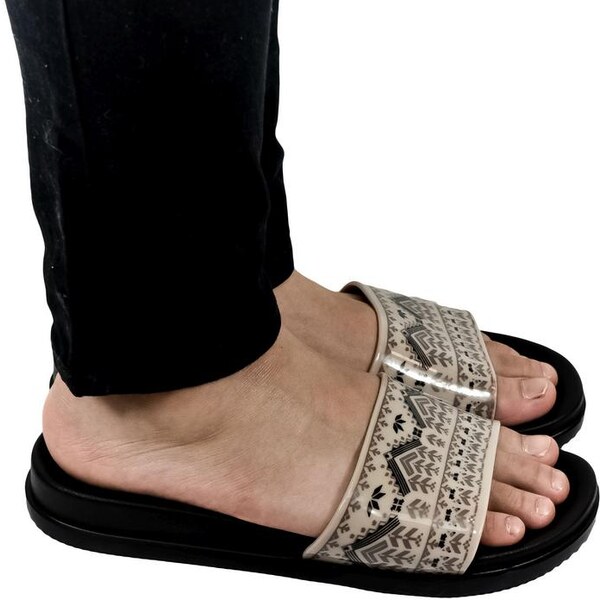 WINK Dámske hnedé šľapky ESTA 21222745