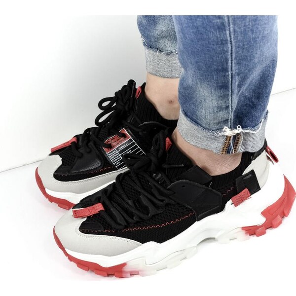 SEASTAR Dámske čierne tenisky REWIE 21222754