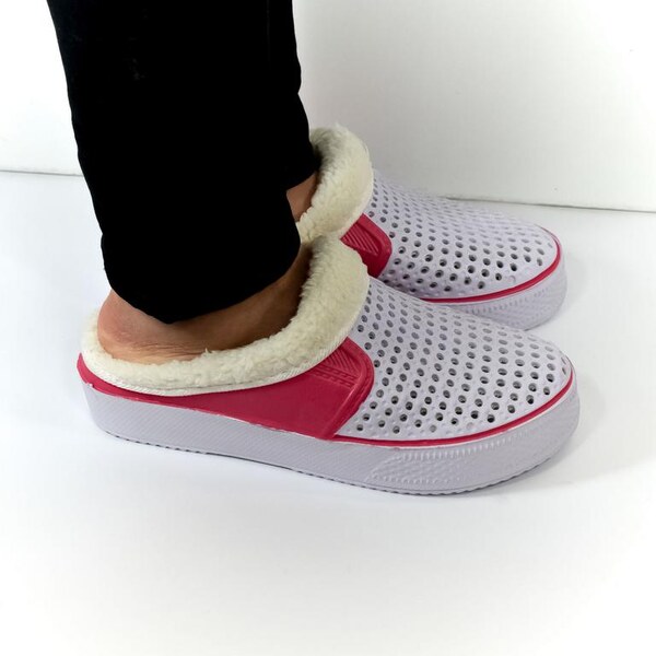 JOHN-C Dámske ružové šľapky ROSS 37177322