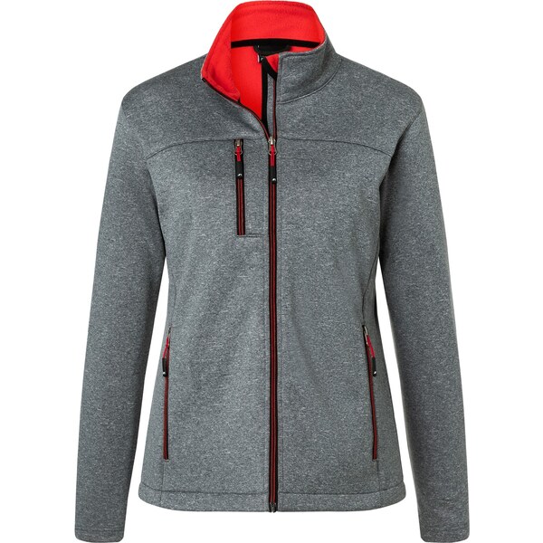 Daiber James & Nicholson Dámska 2 vrstvová softshellová bunda sivý 62676230