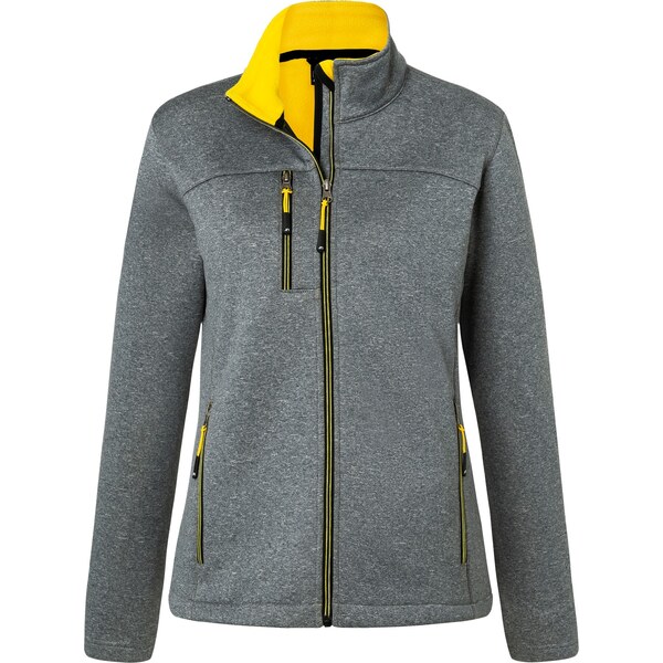 Daiber James & Nicholson Dámska 2 vrstvová softshellová bunda sivý 62676231