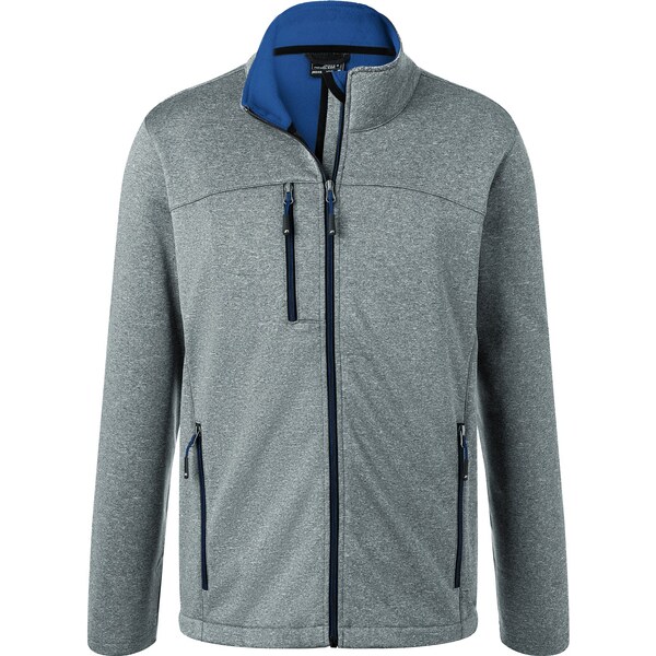 Daiber James & Nicholson Pánska 2 vrstvová softshellová bunda sivý 21231961