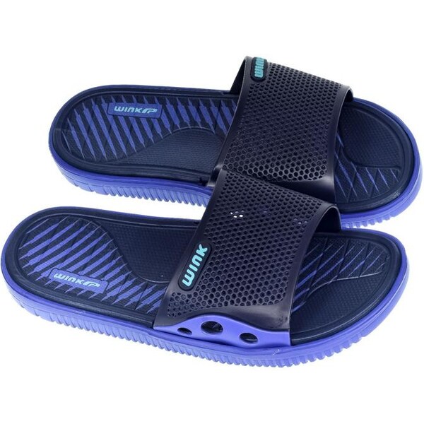 Pánske modré šľapky WINK LARSON 21227791