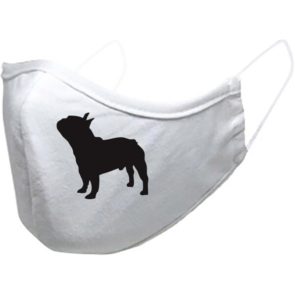 T-ričko Buldoček, ochranné rúško 3-vrstvové s gumou 21243737