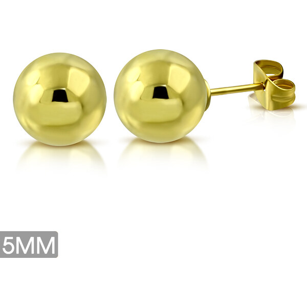 CITY STORM Náušnice guličky zlaté 66853625