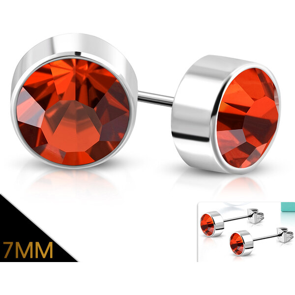 CITY STORM Napichovacie náušnice z chirurgickej ocele v l3.5žku 66853614