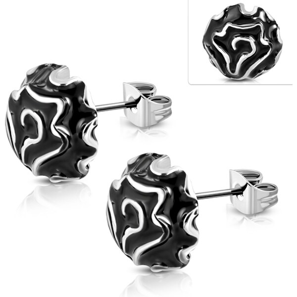 CITY STORM Náušnice z chirurgickej ocele v štýle vintage 66853772