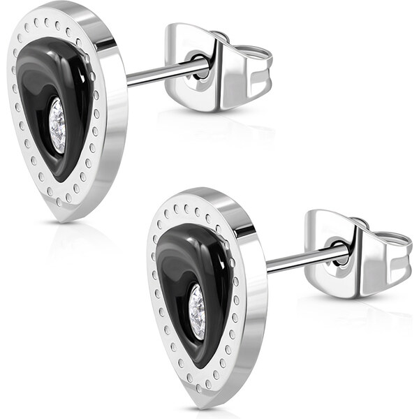 CITY STORM Elegantné puzetové náušnice z chirurgickej ocele - Lady 66853603