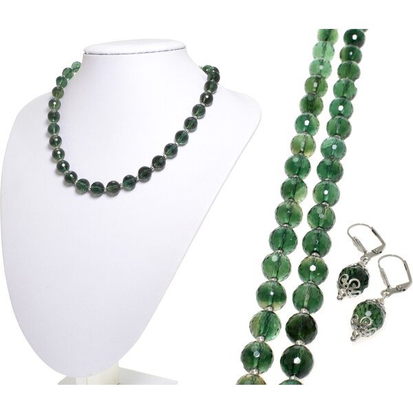 CITY STORM Náhrdelník z brúseného polodrahokamu Krištáľ 66888888