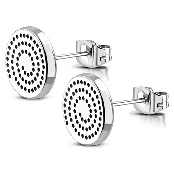 CITY STORM Náušnice z chirurgickej ocele Spiral 66853759