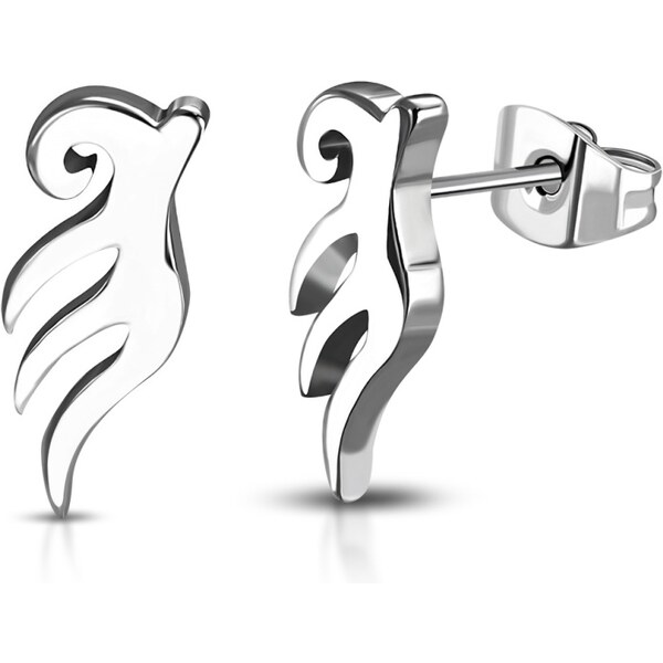CITY STORM Dámske náušnice anjelské krídla z chirurgickej ocele 66853529