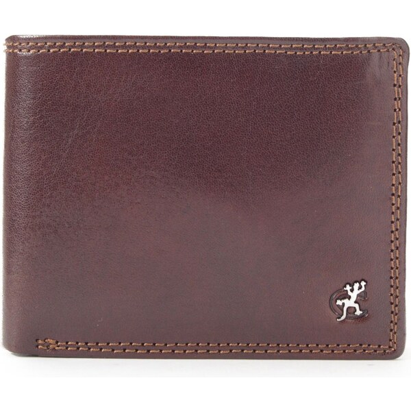 Pánska kožená peňaženka Cosset hnedá 4471 Komodo H 17715642