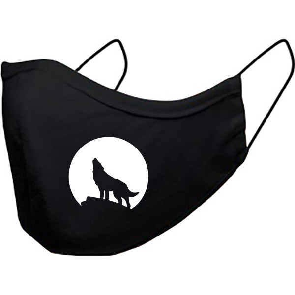 T-ričko Vlk, ochranné rúško 3-vrstvové s gumou 21255568