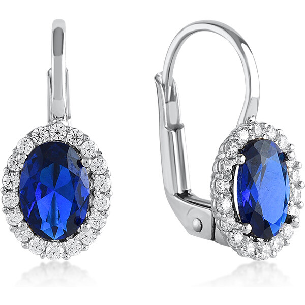 Lillian Vassago Zlaté náušnice s farebnými a čírymi zirkónmi LLV11 60565051