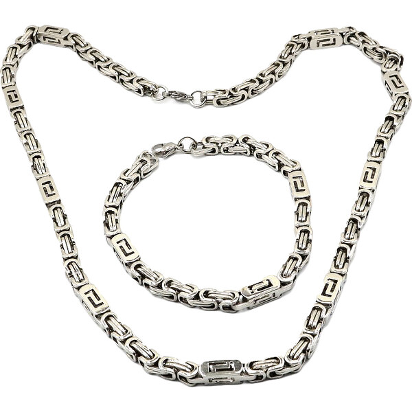 Sams Artisans Sada šperkov Double L chirurgická oceľ ISM005 26768716