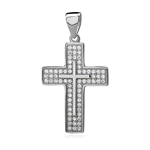 Olivie Strieborný prívesok KRÍŽIK 4834 21451972