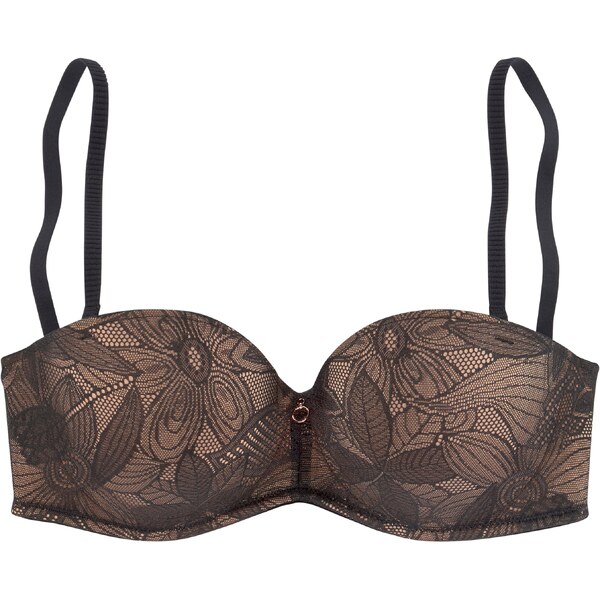 NUANCE Podprsenka telová / čierna 54224876