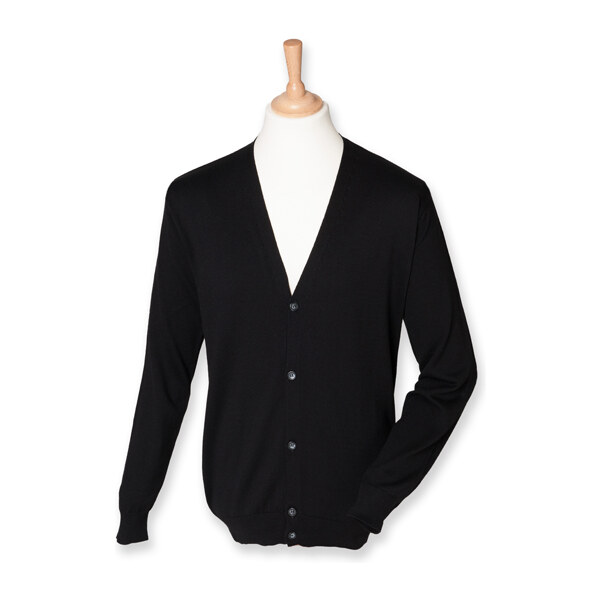 Pánsky Regular fit pletený cardigan do V Henbury 22007639