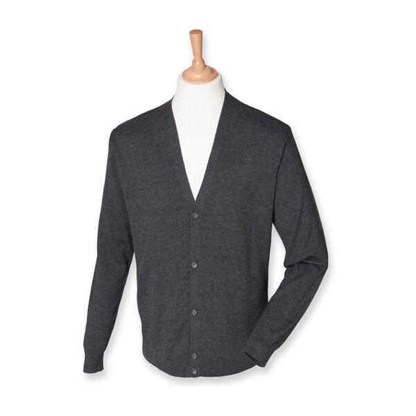 Pánsky Regular fit pletený cardigan do V Henbury 62676274