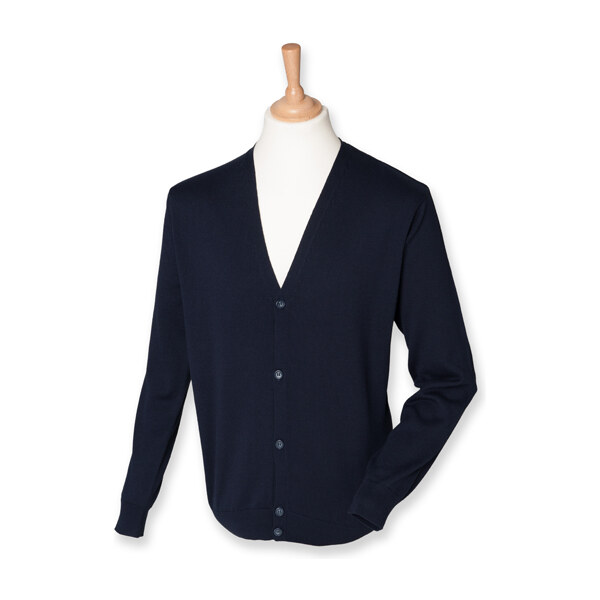 Pánsky Regular fit pletený cardigan do V Henbury 62676273