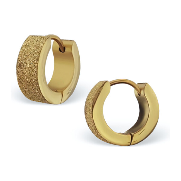 all4Silver Okrúhle náušnice M17933-A4S chirurgická oceľ 21333321