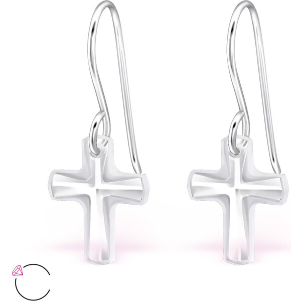 all4Silver Strieborné náušnice Swarovski M27948-A4S 21333357