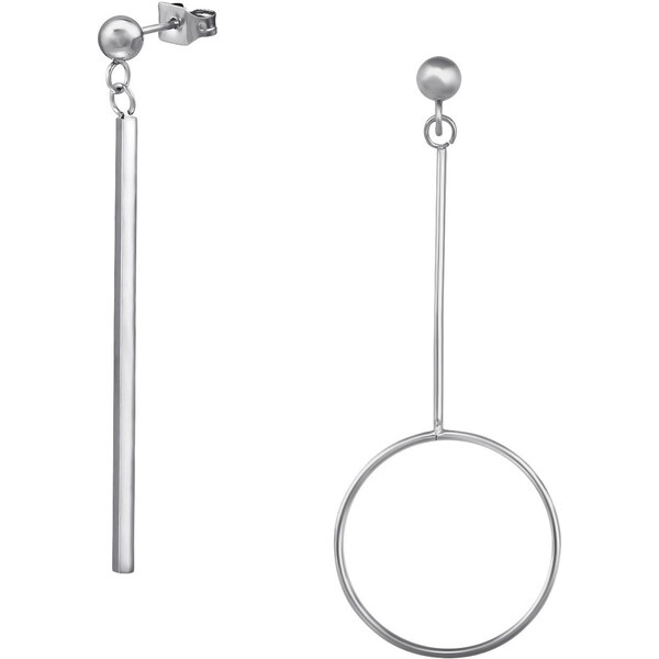 all4Silver Ocelové náušnice Nesúmerné M34770-A4S 21333416