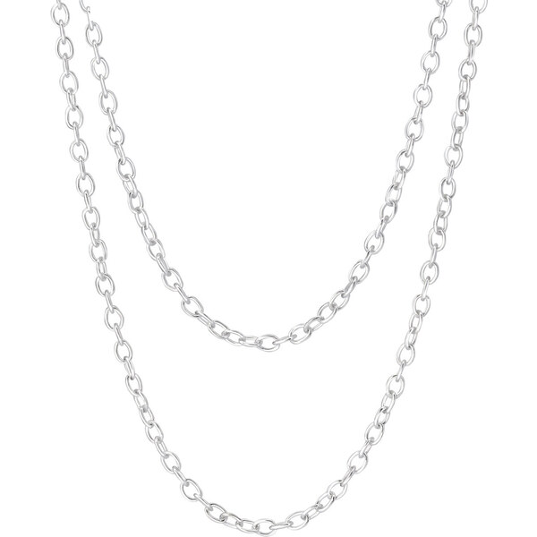 all4Silver Strieborná retiazka vrstvená M35077-A4S 21333417