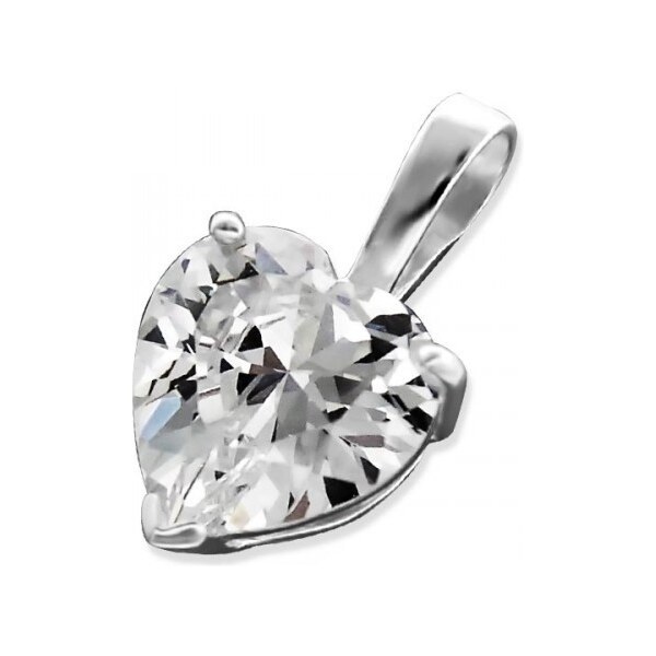 all4Silver Strieborný prívesok Srdce A4S16353 21333503