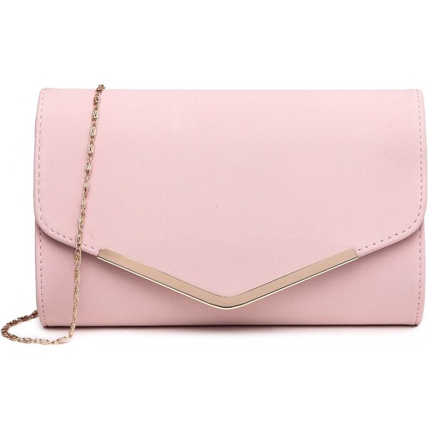 Ružová dámska listová kabelka Miss Lulu 21334381