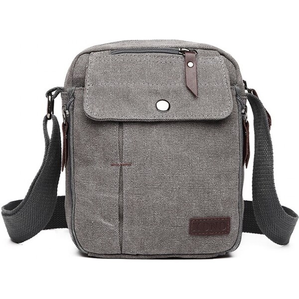 KONO pánska crossbody taška sivá 21334478