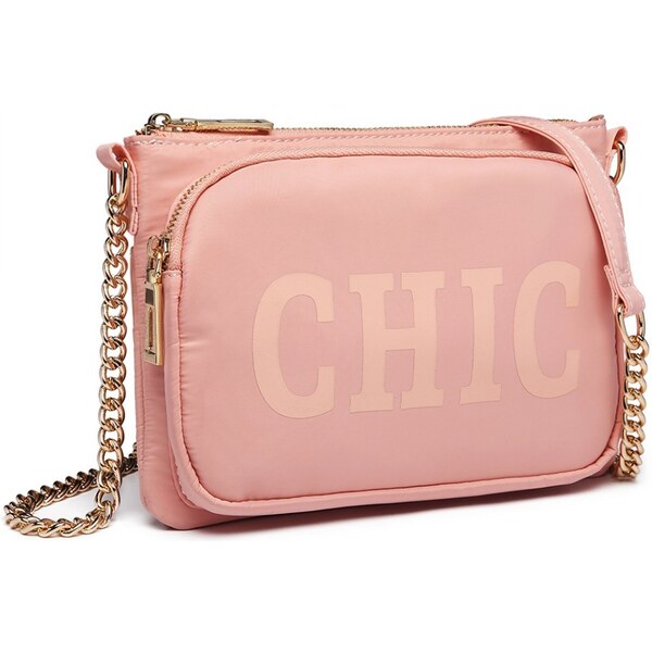 Miss Lulu Dámska kabelka crossbody ružová - CHIC 21334498