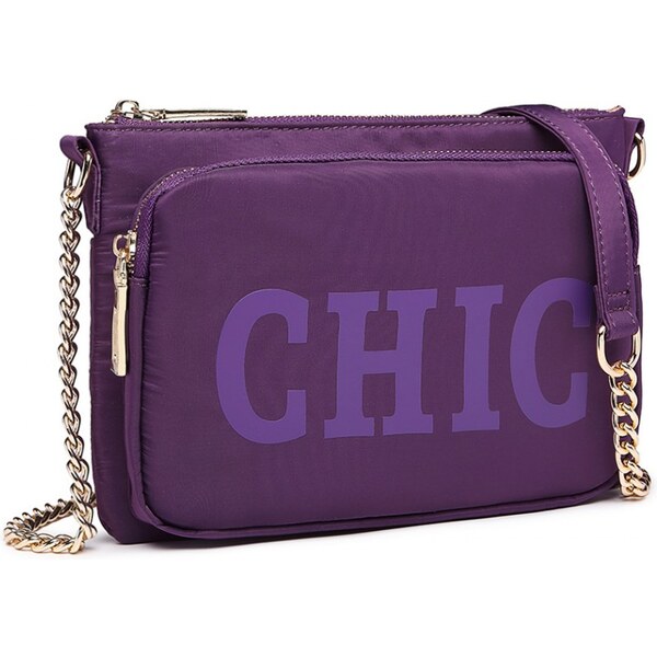 Miss Lulu Dámska kabelka crossbody fialová - CHIC 21334501