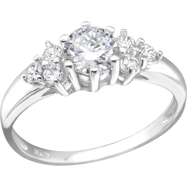 all4Silver Strieborný prsteň Zhluk M29230-A4S 21334573