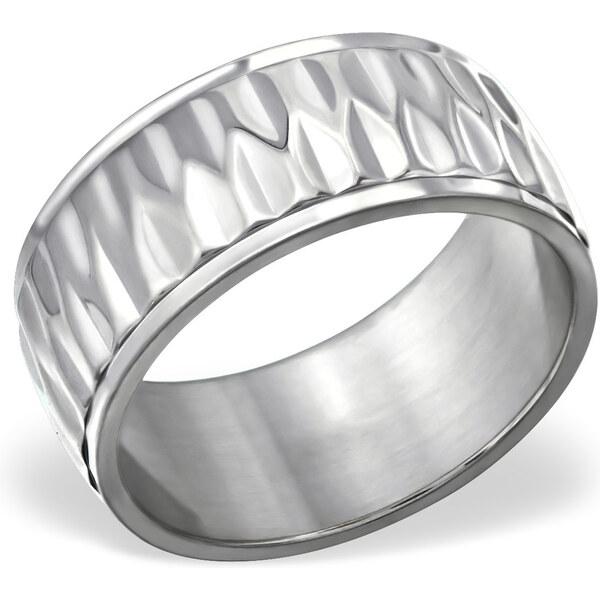all4Silver Titánový prsteň so vzorom M31850-A4S 21334582