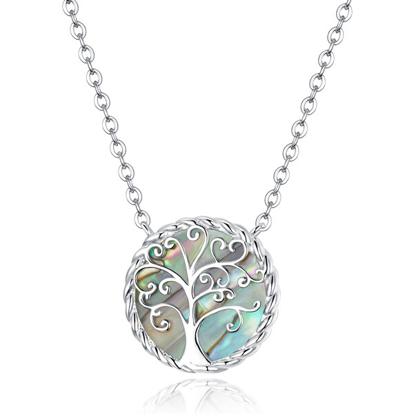 Emporial strieborný náhrdelník Strom života 45114443