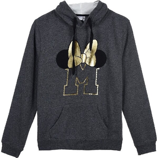 Minnie Mouse tmavosivá dámska mikina s kapucňou D012M1S100000S 21356468