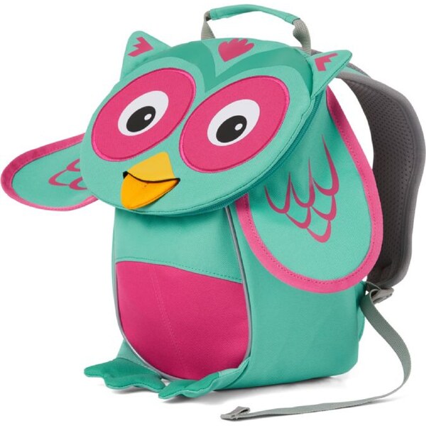 Affenzahn Batôžtek pre najmenších Small Friend - Owl small - turquoise 62192289