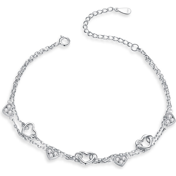 Dámsky strieborný náramok HOLLY 23166819