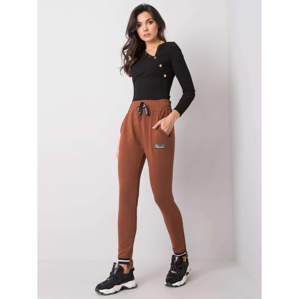RELEVANCE Sweatpants-RV-DR-5773.18X-dark brown 64663994