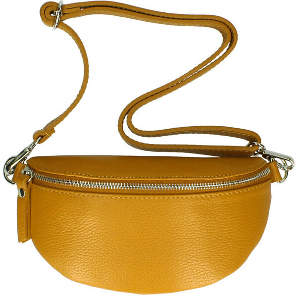 Vera Pelle Kožená dámska ľadvinka s upraviteľným popruhom Jean 21425065