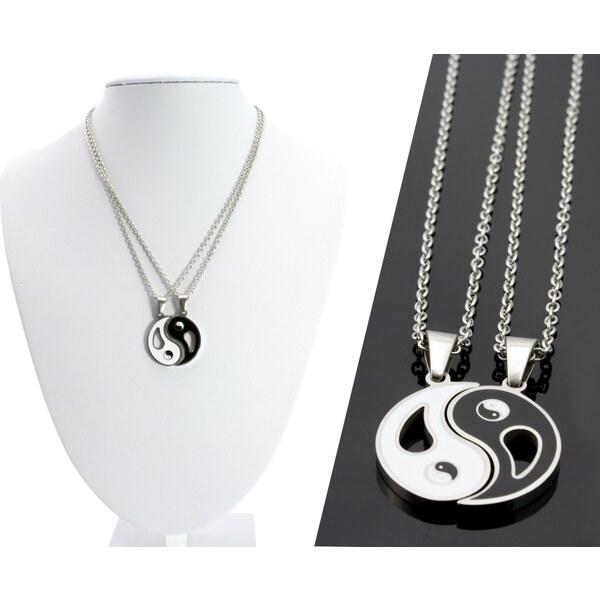 CITY STORM Retiazka s príveskom pre dvoch Jin Jang 66889296