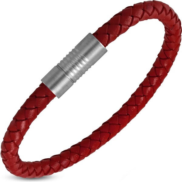 CITY STORM Náramok z eko kože červený Fenix 66888934