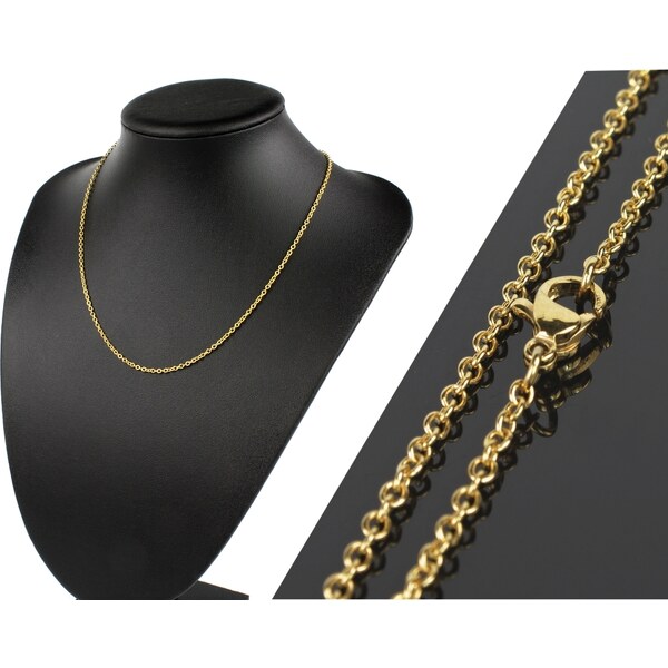 CITY STORM Retiazka z chirurgickej ocele zlatá - Jessica 66889439