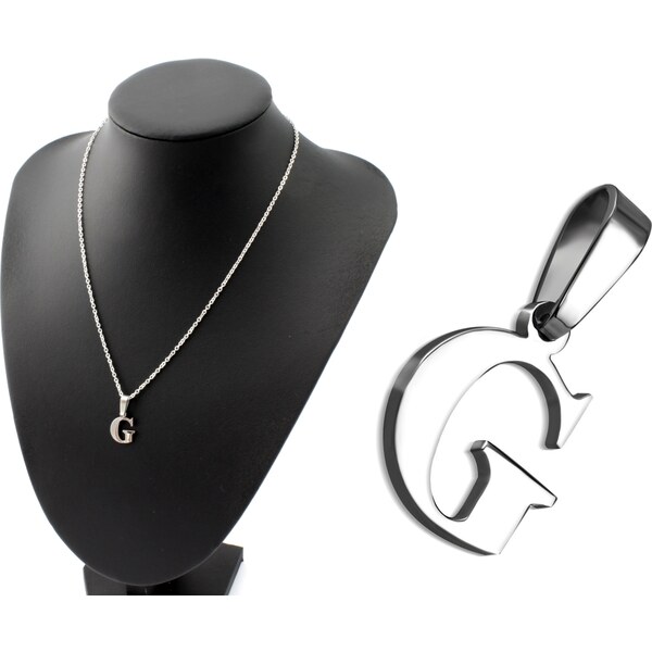 CITY STORM Retiazka s príveskom s písmenom -G - 1,5 mm 66889326