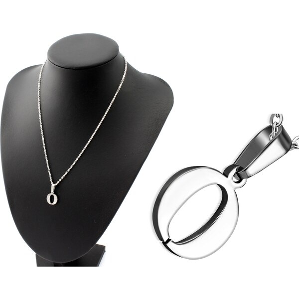 CITY STORM Retiazka s príveskom s písmenom - O - 1,5 cm 66889313