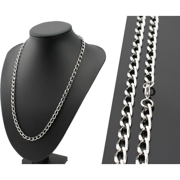 CITY STORM Retiazka z chirurgickej ocele strieborná - Miriam - 6 mm 66889434